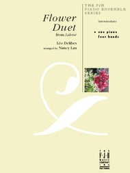 Flower Duet piano sheet music cover